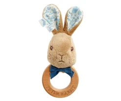 Cottontails Baby Bunnies For Babies|Comforters & Rattles*Beatrix Potter Peter Rabbit Ring Rattle