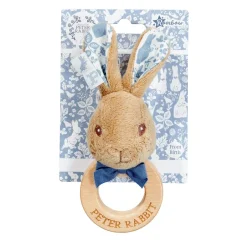 Cottontails Baby Bunnies For Babies|Comforters & Rattles*Beatrix Potter Peter Rabbit Ring Rattle