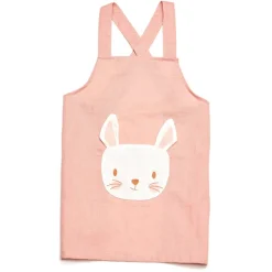 Cottontails Baby Little Kitchen|Bunny Baking*Child's Linen Apron (3 to 8 years) Rabbit