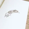 Cottontails Baby Cards*Cottontails handmade card - field mouse
