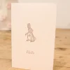 Cottontails Baby Bunny Cards & Stationery|Cards*Cottontails handmade card - Hello