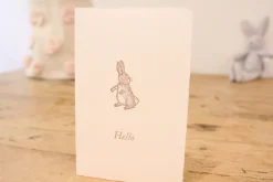 Cottontails Baby Bunny Cards & Stationery|Cards*Cottontails handmade card - Hello