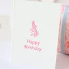 Cottontails Baby Cards|Bunny Cards & Stationery*Cottontails Happy Birthday - Pink