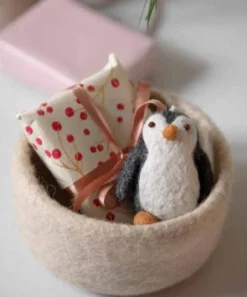 Cottontails Baby Handmade Felt*En Gry & Sif cute penguin