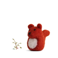 Cottontails Baby Handmade Felt*En Gry & Sif little round squirrel