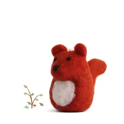 Cottontails Baby Handmade Felt*En Gry & Sif little round squirrel