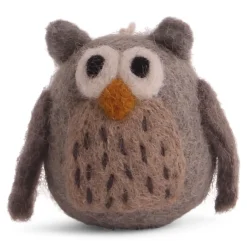 Cottontails Baby Handmade Felt*En Gry & Sif little round owl