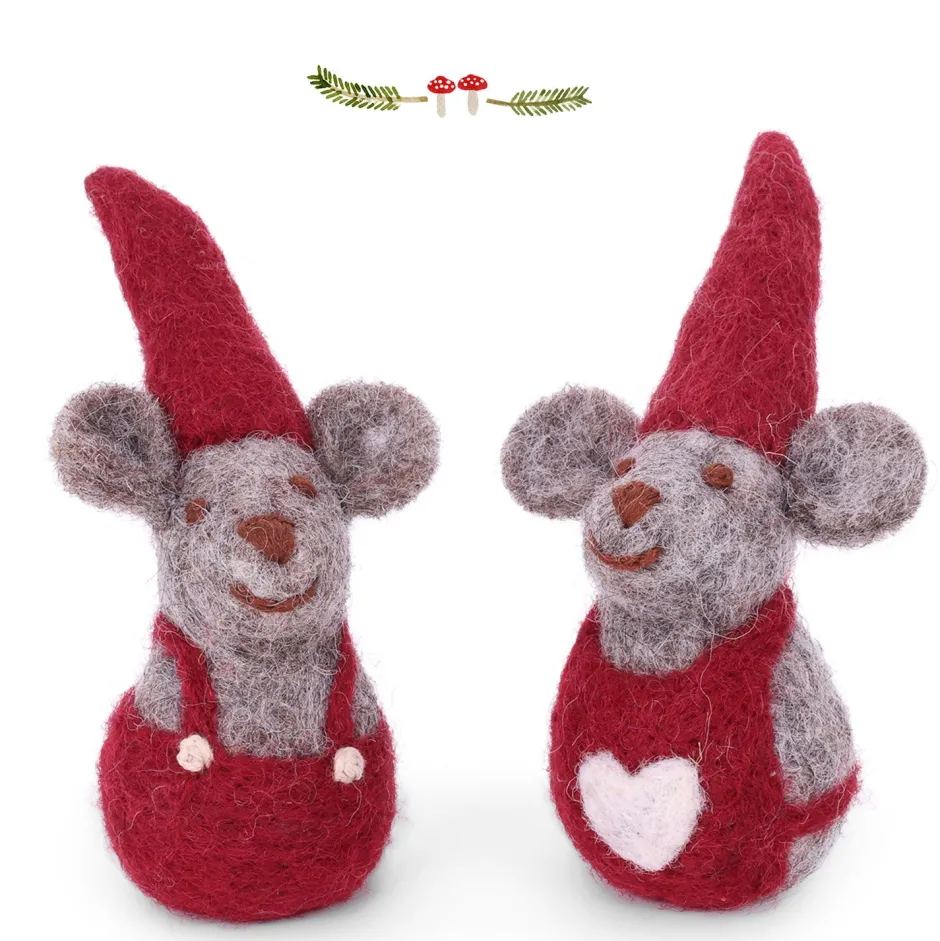 Cottontails Baby Handmade Felt*En Gry & Sif mother & father mice