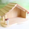 Cottontails Baby Wooden Toys*Gluckskafer Handmade Wooden Cottage