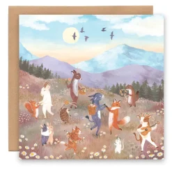Cottontails Baby Cards*Greeting Card - Solstice Animals