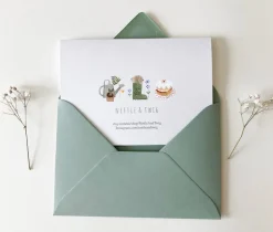 Cottontails Baby Stickers & Stationery|Cards*Handmade Card & Stickers - Spring Bunnies