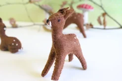 Cottontails Baby Handmade Felt*Handmade little felt fawn - standing