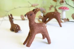 Cottontails Baby Handmade Felt*Handmade little felt fawn - standing