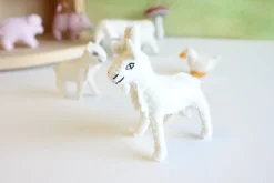 Cottontails Baby Handmade Felt*Handmade little felt goat