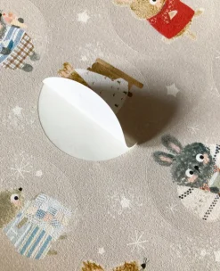 Cottontails Baby Stickers & Stationery|Bunny Cards & Stationery*Handmade Paper Stickers - Cosy Bunnies