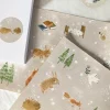 Cottontails Baby Stickers & Stationery|Craft & Stickers*Handmade Paper Stickers - Bunny Woodland
