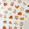 Cottontails Baby Stickers & Stationery|Craft & Stickers*Handmade Paper Stickers - Autumn