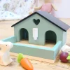 Cottontails Baby Wooden Toys|Wooden Bunnies*Little Wooden Bunny House