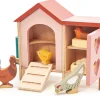 Cottontails Baby Wooden Toys*Little Wooden Hen House