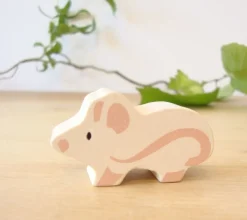 Cottontails Baby Wooden Toys*Little wooden woodland animal - mouse