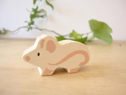 Cottontails Baby Wooden Toys*Little wooden woodland animal - mouse