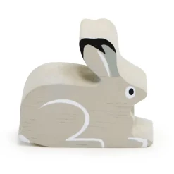 Cottontails Baby Wooden Bunnies|Wooden Toys*Little wooden woodland animal - snow hare