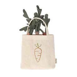 Cottontails Baby Little Kitchen*Maileg Cotton Carrots in a Shopping Bag