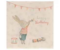 Cottontails Baby Little Kitchen*Maileg Paper Napkins - Happy Birthday Bunny