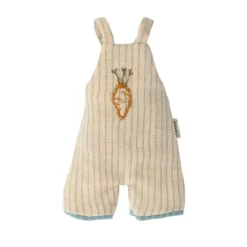 Cottontails Baby Soft Toy Bunnies*Maileg Size 1 Rabbit - Carrot Dungarees