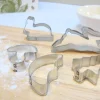 Cottontails Baby Little Kitchen|Bunny Baking*Mini biscuit cutters - bunnies / toadstool / tree / moon