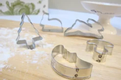 Cottontails Baby Little Kitchen|Bunny Baking*Mini biscuit cutters - bunnies / toadstool / tree / moon