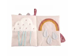 Cottontails Baby Bunnies For Babies|Musical & Activity*Moulin Roty Apres la Pluie soft activity book & rattle