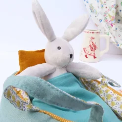Cottontails Baby Baby Soft Toys|Soft Toys*Moulin Roty Bunny in a Carry Cot