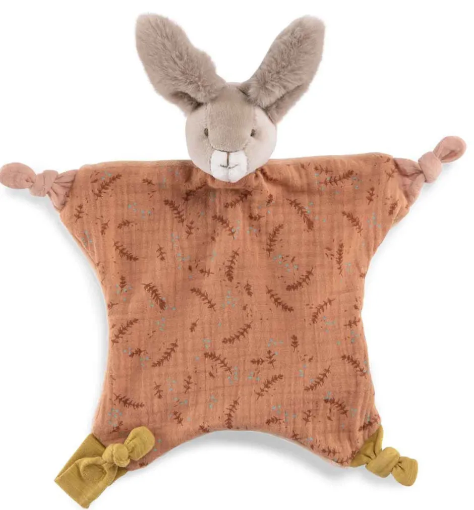 Cottontails Baby Bunnies For Babies|Comforters & Rattles*Moulin Roty Clay Bunny Comforter