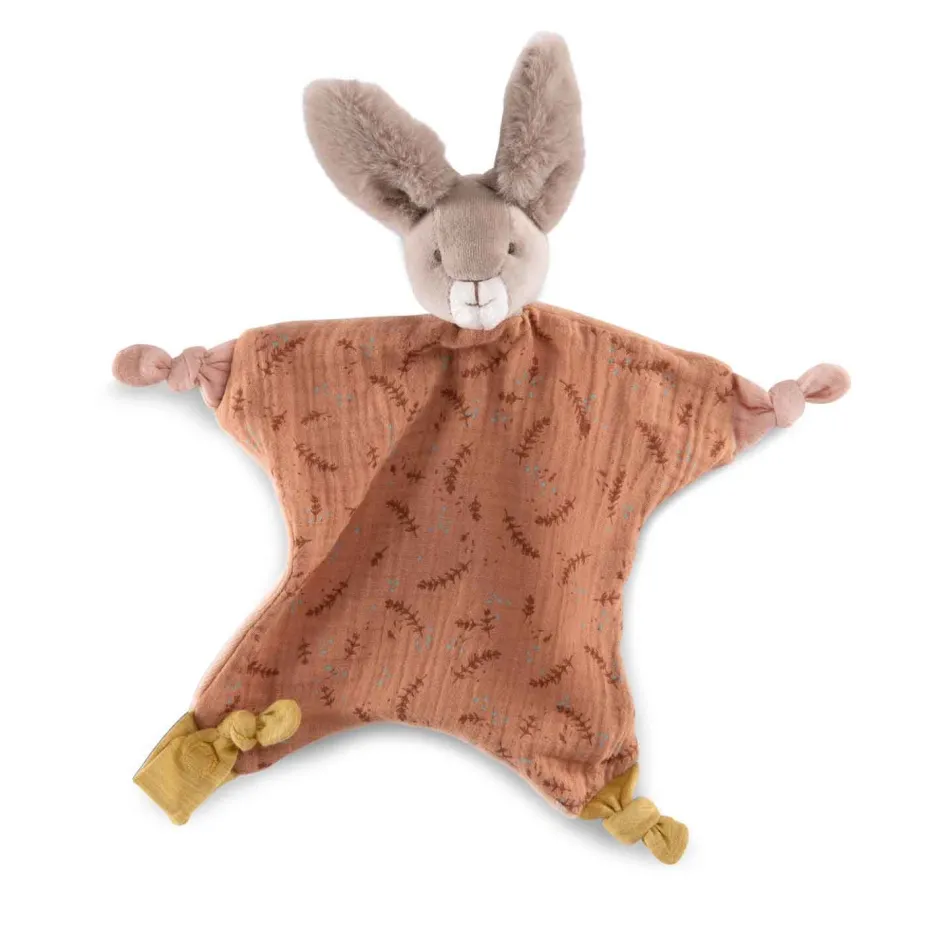 Cottontails Baby Bunnies For Babies|Comforters & Rattles*Moulin Roty Clay Bunny Comforter