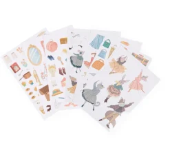 Cottontails Baby Craft & Stickers*Moulin Roty Dance School Colouring & Sticker Book