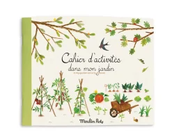 Cottontails Baby Craft & Stickers|Garden & Nature*Moulin Roty Garden Activity book