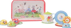 Cottontails Baby Little Kitchen*Moulin Roty Grand Family metal tea set