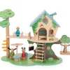 Cottontails Baby Wooden Toys*Moulin Roty Grand Family Wooden Treehouse