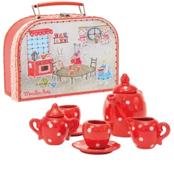 Cottontails Baby Little Kitchen*Moulin Roty Grand Family crockery tea set