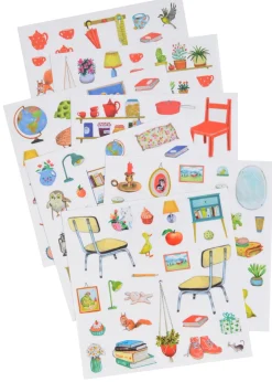 Cottontails Baby Craft & Stickers*Moulin Roty Grand Family sticker book