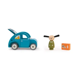 Cottontails Baby Wooden Toys*Moulin Roty Grand Family Wooden Car