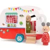 Cottontails Baby Wooden Toys*Moulin Roty Grand Family Wooden Vintage Caravan