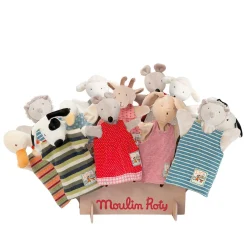 Cottontails Baby Puppets & Theatre*Moulin Roty hand puppet - Albert lamb