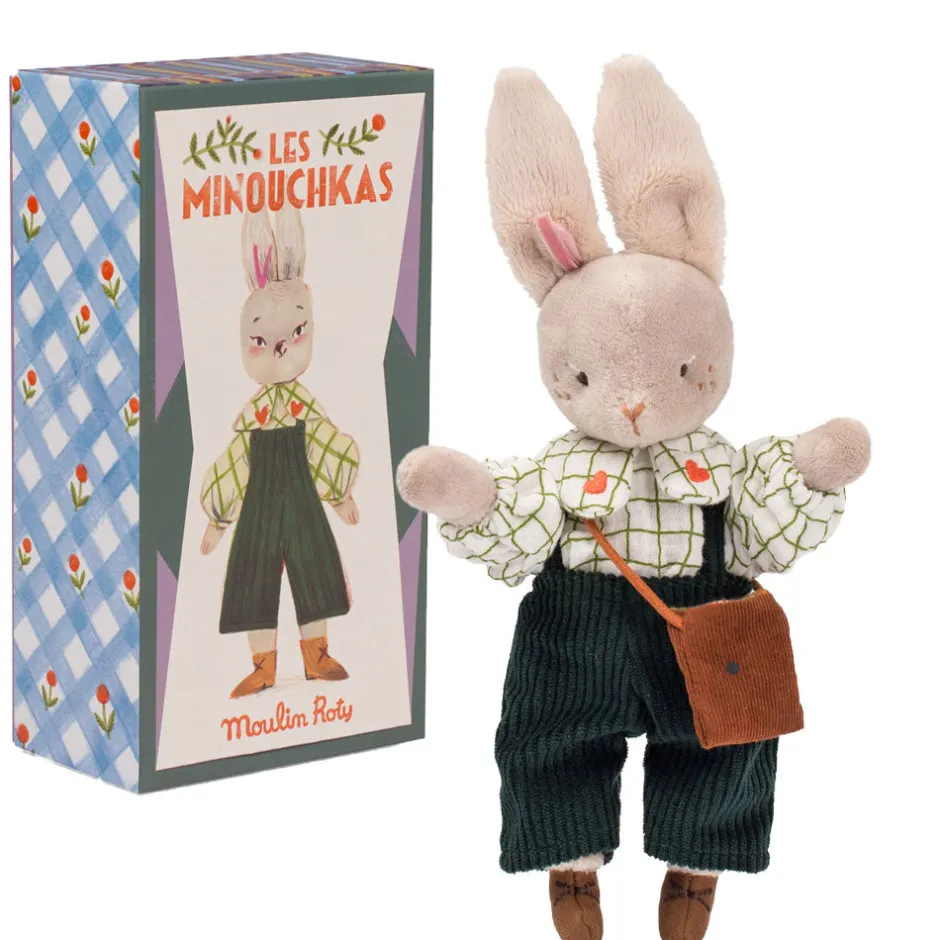 Cottontails Baby Soft Toy Bunnies|Baby Soft Toys*Moulin Roty Les Minouchkas Nine the Rabbit