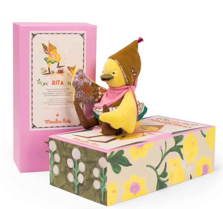 Cottontails Baby Baby Soft Toys|Soft Toys*Moulin Roty Les Minouchkas Rita the Duck