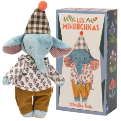 Cottontails Baby Baby Soft Toys|Soft Toys*Moulin Roty Les Minouchkas Pablo the Elephant