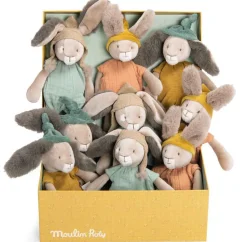 Cottontails Baby Soft Toy Bunnies|Bunnies For Babies*Moulin Roty Little Clay Bunny - 28cm