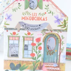 Cottontails Baby Craft & Stickers*Moulin Roty Minouchkas Colouring & Sticker Book