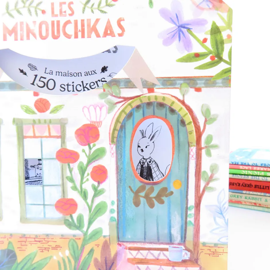 Cottontails Baby Craft & Stickers*Moulin Roty Minouchkas Colouring & Sticker Book